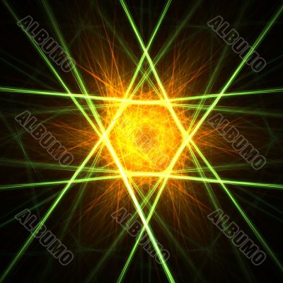 Fractal star