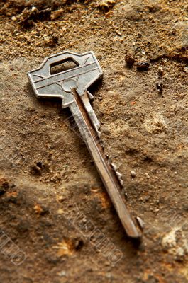 Rusty key