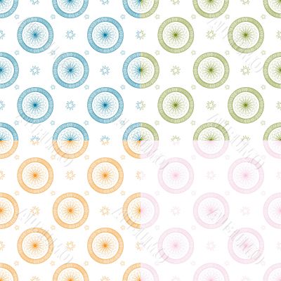 swirl blue repeat multi