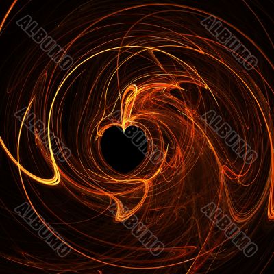 Fractal heart