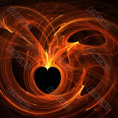 Fractal heart