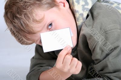boy with shield
