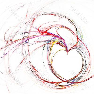 Fractal heart