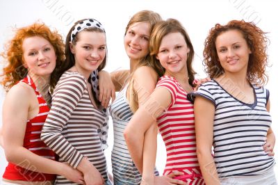 smiling girls