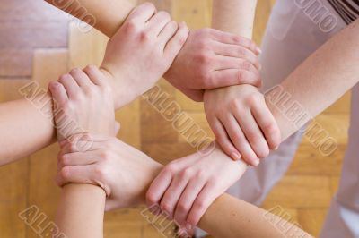 linked together