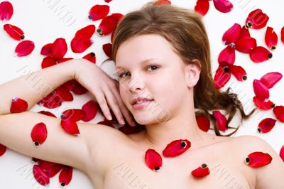 bed of petals