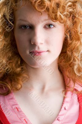 red-haired girl