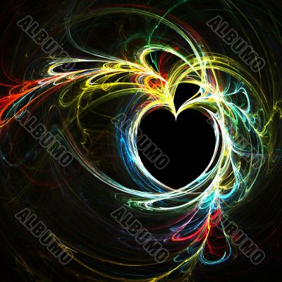 Fractal heart