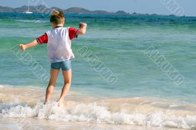 fun on the beach