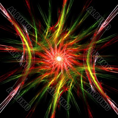 Fractal stars