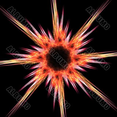 Fractal stars