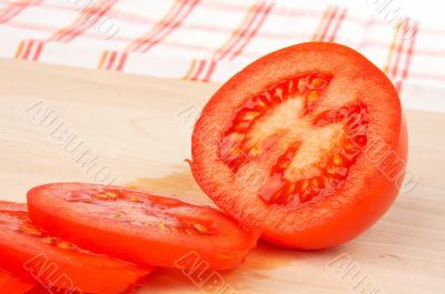 Sliced tomatoes