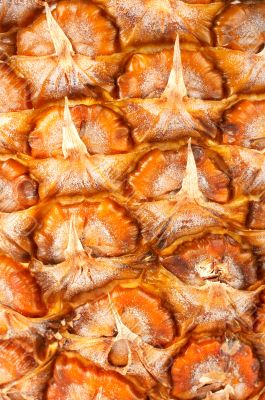 Texture of pineapple