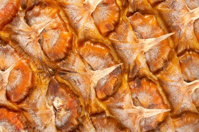 Texture of pineapple