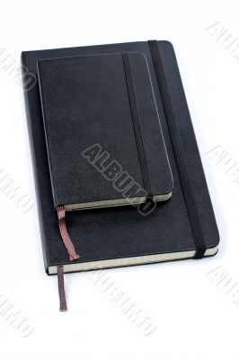 Two blacks notebooks