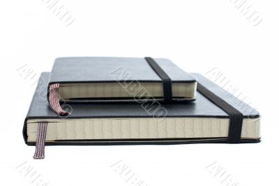 Two blacks notebooks