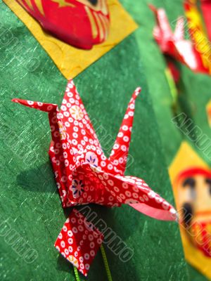 Orgami crane