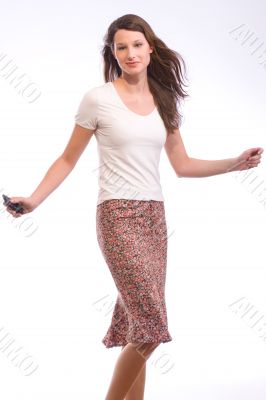 dancing with the phone