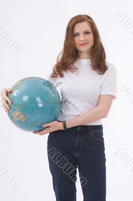 holding the earth