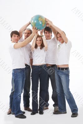 holding the earth in our hands