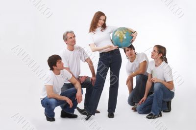 presentating earth