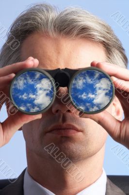 far sighted man