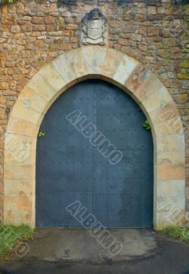 Castle door