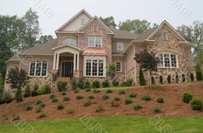 Stone House on Hill