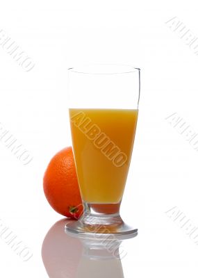 Fresh orange juice