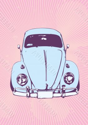 retro car