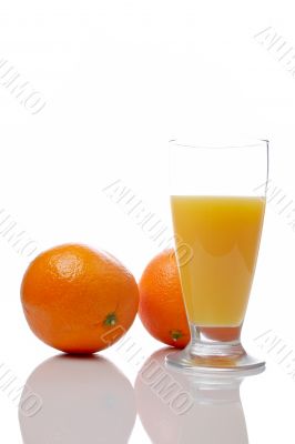 Fresh orange juice