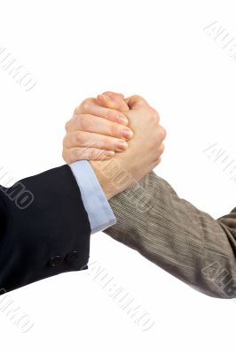 Business handshake