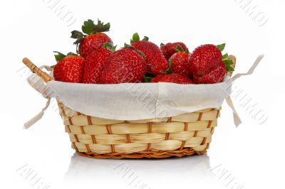 Basket of strawberries