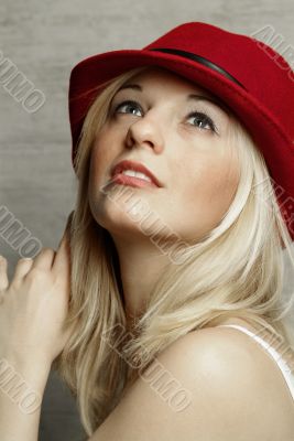 blond woman