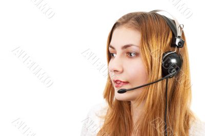 techsupport girl on the phone