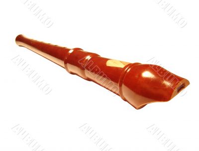 Flute isolated