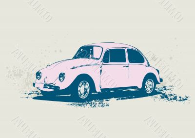 retro car