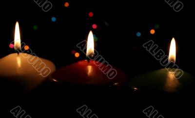 Christmas Candle Line