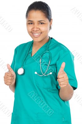 Attractive lady doctor