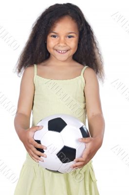 girl whit ball