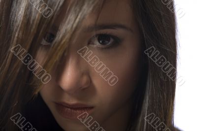 Beautiful portrait of a Vietnamese girl