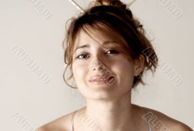 smiling woman