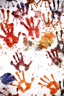hand prints