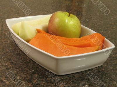 Fruits on plate - 2