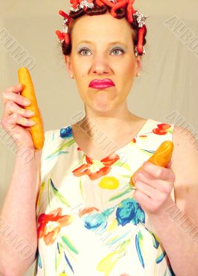 woman hates diet