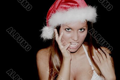 xmas woman
