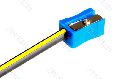 PENCIL WITH SHARPENER