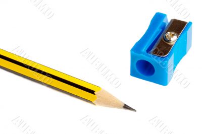 PENCIL WITH SHARPENER