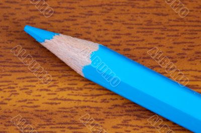 Blue pencil