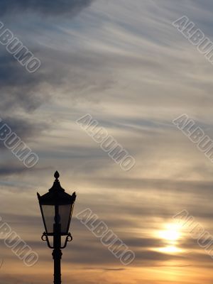Park sunset
